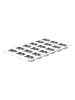 Silkomart Siliconen bakvorm wit - (L)30 x (B)17,5 cm