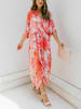 LA Angels Kleid in Orange