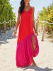 LA Angels Kleid in Rot/ Pink