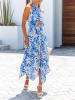 LA Angels Jurk blauw/crème/wit