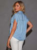 LA Angels Jeans-Hemd in Hellblau