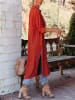 LA Angels Kleid in Rostrot