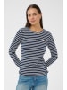 Kaffe Longsleeve donkerblauw