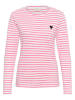 Kaffe Longsleeve crème/roze