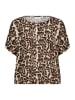 Kaffe Bluse "Amber" in Beige/ Hellbraun