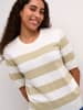 Kaffe Pullover in Weiß/ Beige