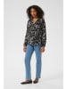 Kaffe Bluse in Schwarz