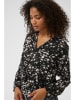 Kaffe Bluse in Schwarz