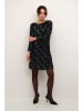 Kaffe Kleid in Schwarz