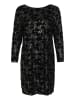 Kaffe Kleid in Schwarz