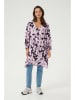 Kaffe Tuniek "Victoria" lichtroze/zwart