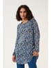 Kaffe Tunika "Amber" in Hellblau/ Beige