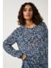 Kaffe Tunika "Amber" in Hellblau/ Beige
