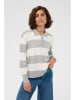 Kaffe Pullover in Creme/ Grau