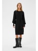 Kaffe Strickkleid in Schwarz