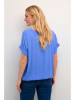 Kaffe Bluse in Blau