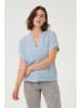 Kaffe Bluse in Hellblau