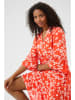Kaffe Jurk rood/wit