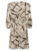 Kaffe Kleid in Beige/ Braun