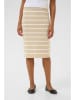 Kaffe Rock in Beige/ Creme