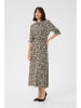 Kaffe Kleid in Braun/ Creme