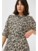 Kaffe Kleid in Braun/ Creme