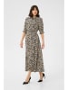 Kaffe Kleid in Braun/ Creme