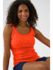 Kaffe Top in Orange