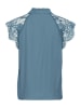 Cream Blusentop in Hellblau