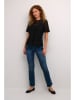 Kaffe Bluse in Schwarz