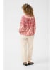 Cream Blouse rood/crème
