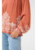 Cream Bluse in Orange