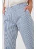 Cream Capribroek blauw/wit