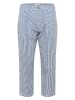 Cream Capribroek blauw/wit