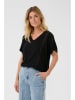 Cream Bluse in Schwarz