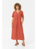 Cream Kleid in Orange