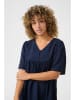 Cream Kleid in Dunkelblau