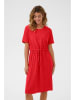 Cream Jurk rood