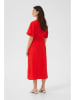 Cream Jurk rood