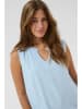 Cream Blusentop in Hellblau
