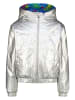 Vingino 2in1 Wendejacke in Silber/ Blau