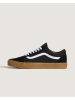 Vans Skórzane sneakersy "Old Skool" w kolorze czarnym