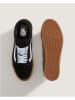 Vans Skórzane sneakersy "Old Skool" w kolorze czarnym