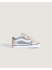 Vans Leder-Sneakers "Old Skool V" in Grau