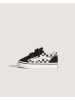 Vans Leren sneakers "Old Skool V" wit/zwart