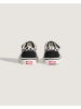 Vans Leder-Sneakers "Old Skool V" in Weiß/ Schwarz