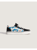 Vans Leren sneakers "Old Skool" wit/blauw/zwart