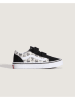 Vans Leren sneakers "Old Skool V" wit/zwart