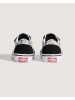 Vans Leren sneakers "Old Skool V" wit/zwart