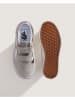 Vans Leder-Sneakers "Old Skool V" in Grau/ Silber